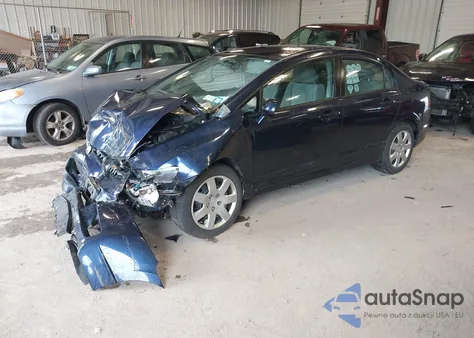 2010 Honda Civic Lx z USA, uszkodzony, nr VIN 2HGFA1F5XAH579982